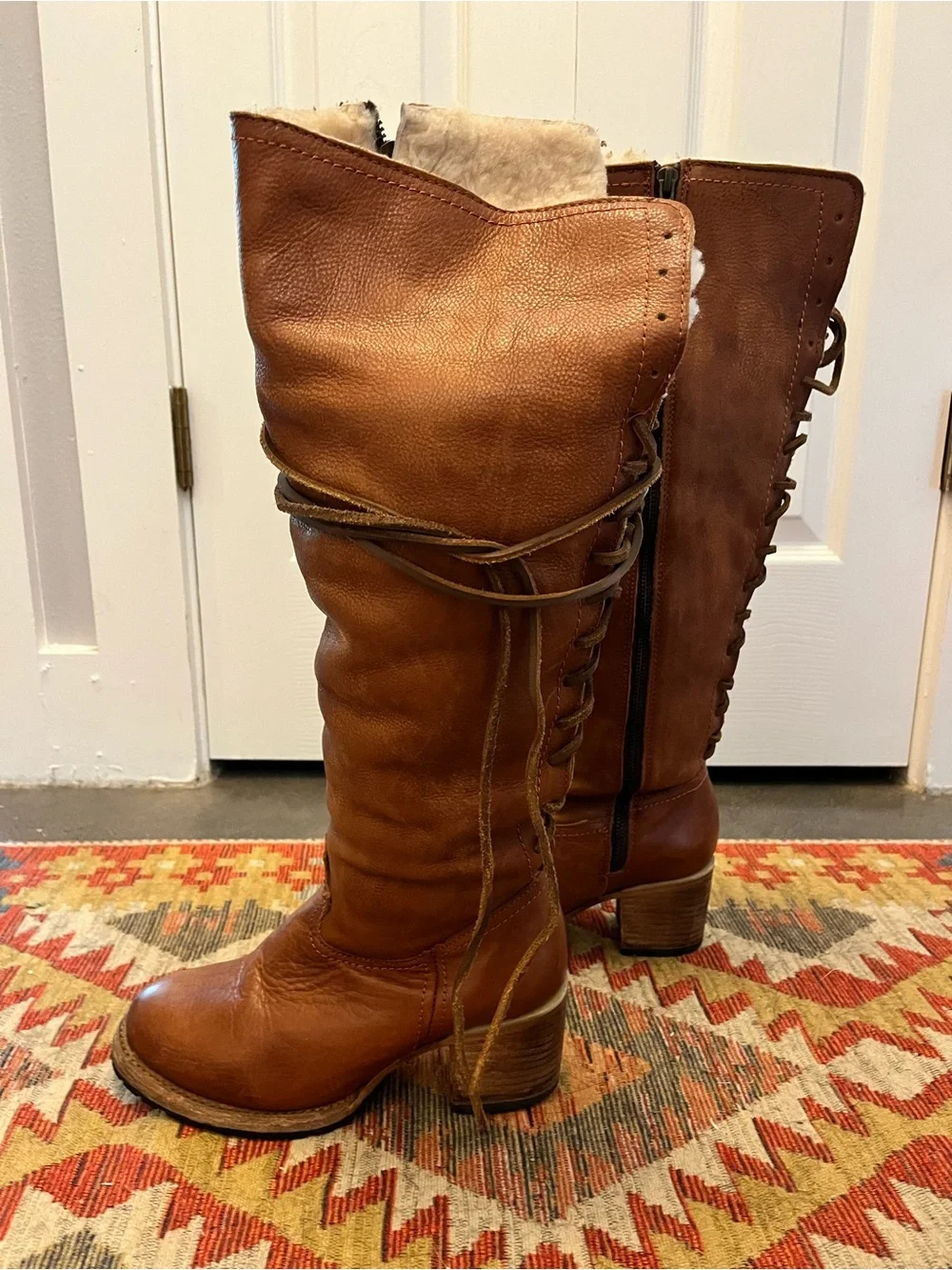Freebird Iceland Boots in Cognac Size 8 - Worn Once